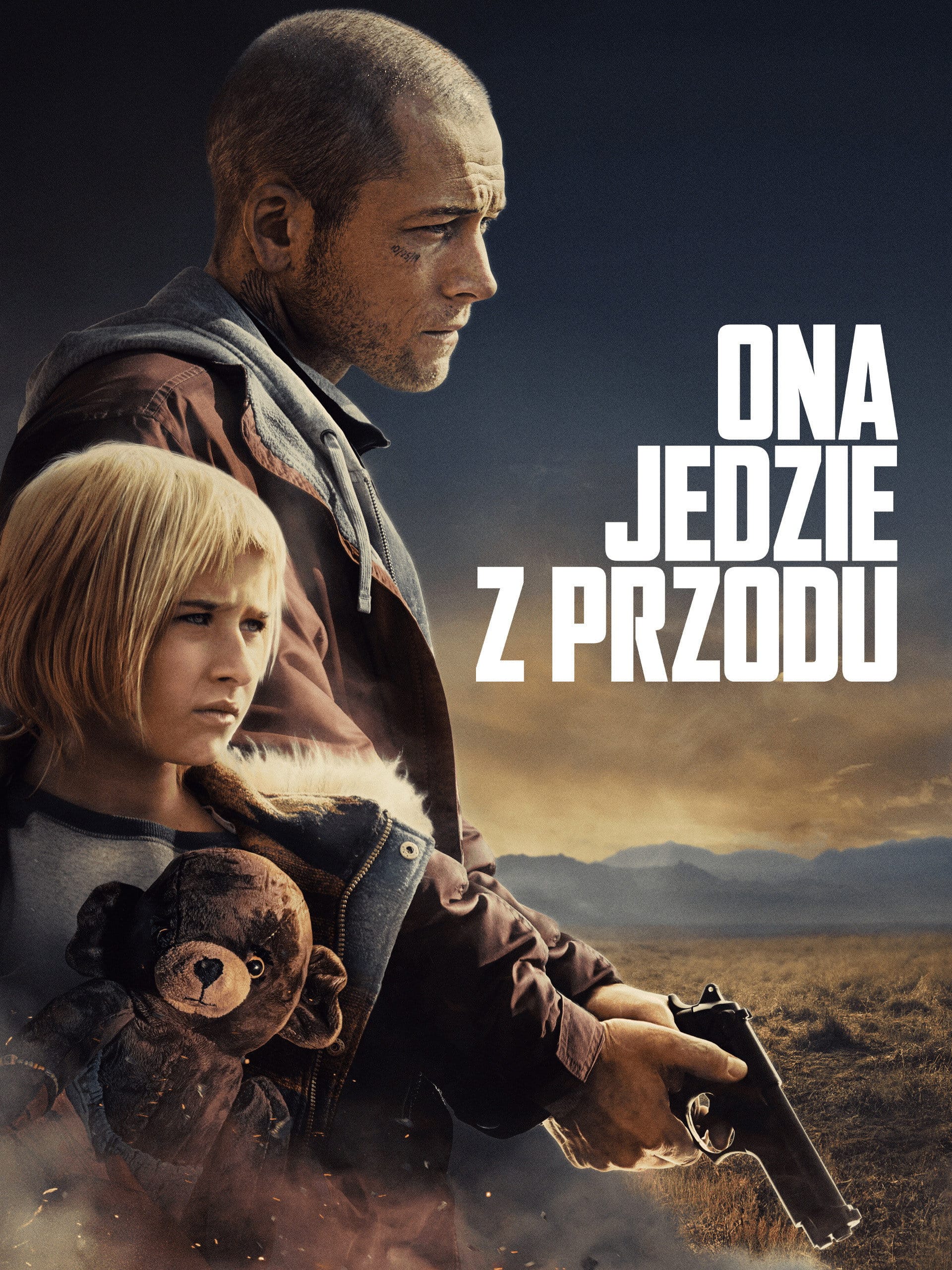 Ona jedzie z przodu